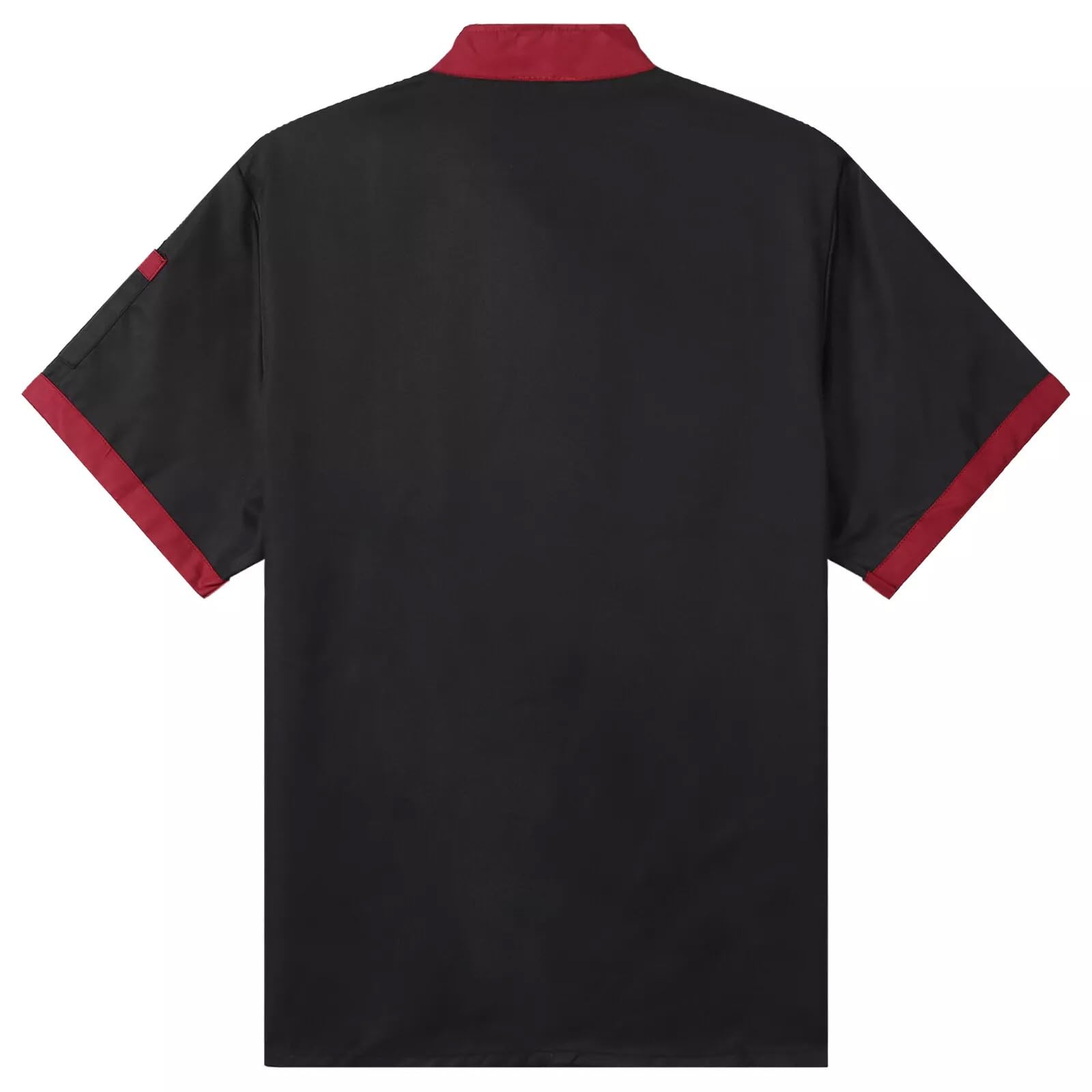 Unisex Chef Coat Short Sleeve,Chef Coat Men/Women Comfortable Button Closure - Kitchen,Restaurant,Hotel Uniform