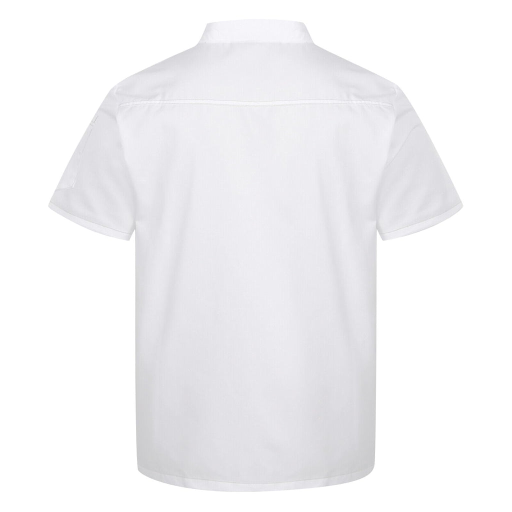 Unisex Chef Coat Short Sleeve,Chef Coat Men/Women Comfortable Button Closure - Kitchen,Restaurant,Hotel Uniform