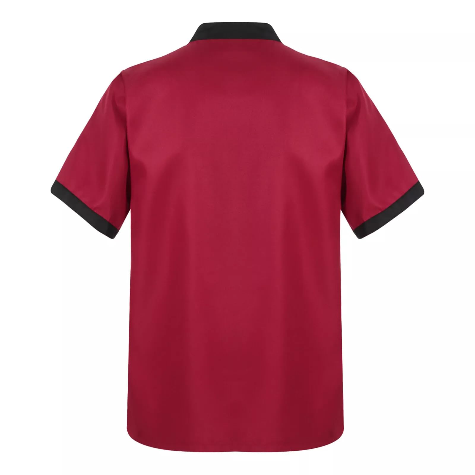 Unisex Chef Coat Short Sleeve,Chef Coat Men/Women Comfortable Button Closure - Kitchen,Restaurant,Hotel Uniform
