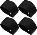 4 Pcs Unisex Chef Hats Adjustable Kitchen Cooking Caps with Breathable Mesh Top