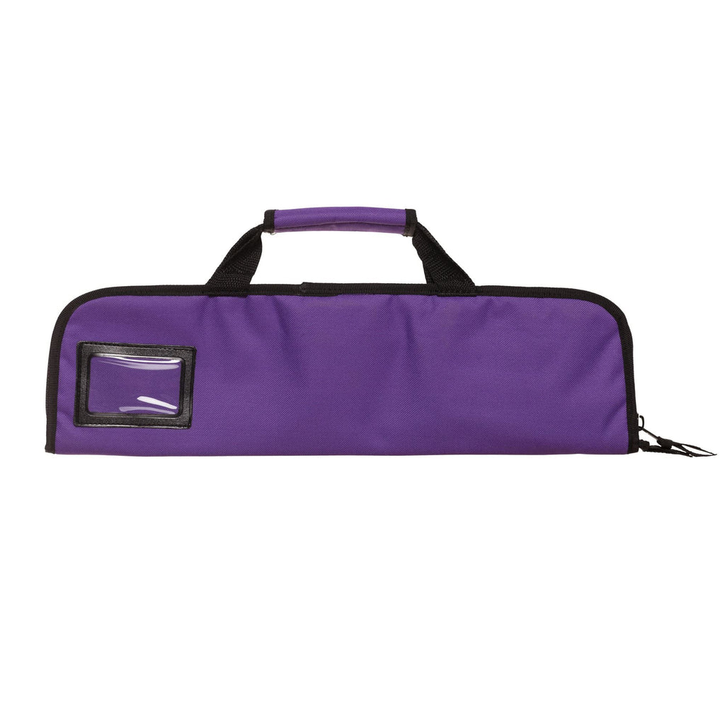 Ergo Chef 5 Pocket Chef Knife Case Roll Bag Bi-Fold (Black) Lightweight - Durable Nylon / Polyester Blend– Perfect for the Busy Traveling Chef