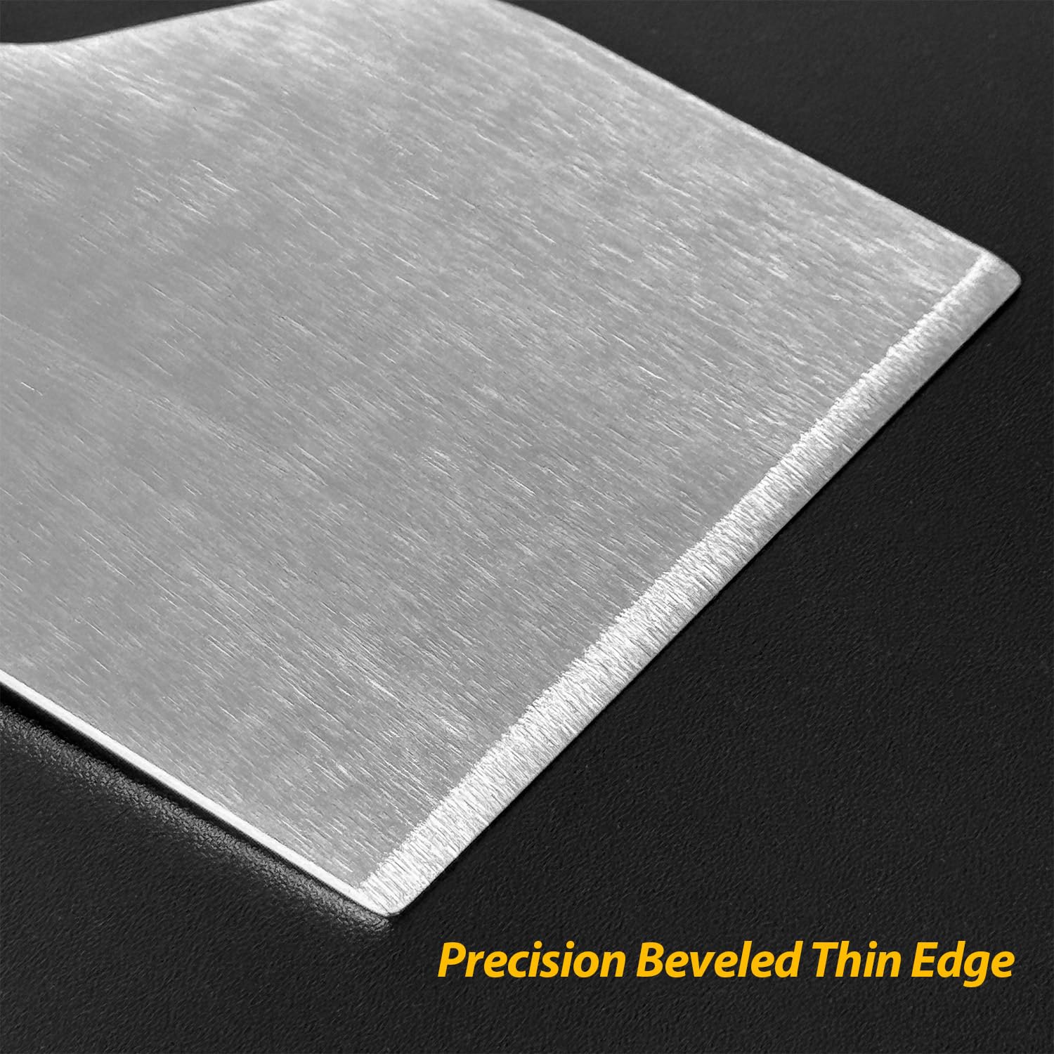Vovoly Multipurpose Bench Scraper Kitchen Utensil for Flat Top Griddle, Dough Scraper Cutter for Bread and Pizza Cutter - Stainless Steel Metal Griddle Scraper Chopper