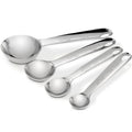 4-Piece Stainless Steel Deluxe Measuring Spoon Set