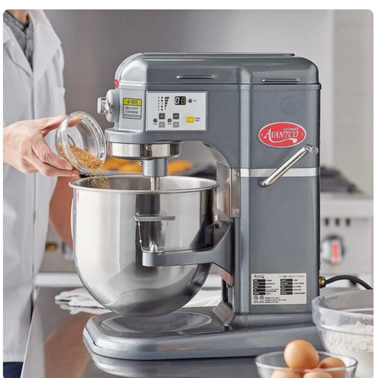 8 Qt. Bowl Lift Countertop Mixer with Standard Accessories - 120V, 4/5 hp