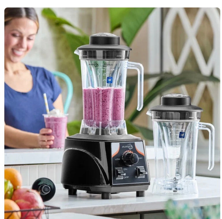 Commercial Blender with Toggle Control, Variable Speed, and 64 oz. Tritan™ Container - 120V