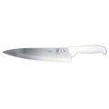 Chef Knife with White Handle 10"